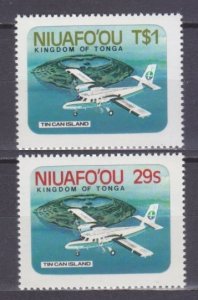 1983 Niuafo'ou 1-2 Airplanes 6,80 €