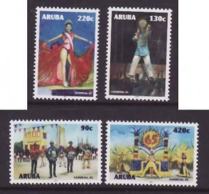 Aruba-Sc#620-3- id5-unused NH set-Aruba Carnival-2018-