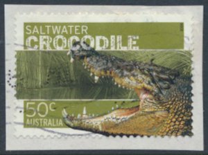 Australia  SG 2713  SC# 2569 Used  SA Crocodile   see details scan    