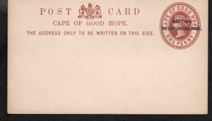 1901 Bechuanaland Postal Card 1 Mint