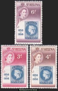 Saint Helena Scott 153-155 Mint never hinged.