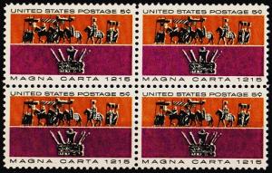 United States. 1965 5c(Block of 4) S.G.1247 Unmounted Mint