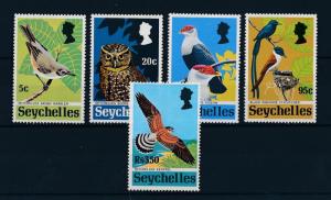 [60051] Seychelles 1972 Birds Vögel Oiseaux Ucelli 5 Values MLH