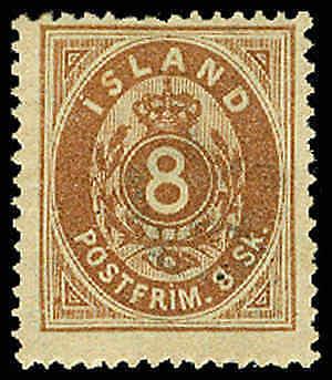 ICELAND-a-1873-1904 ISSUES (to 68) 3  Mint (ID # 64888)