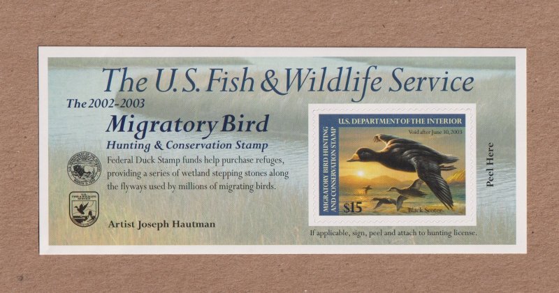 US Sc #RW69A MNH Federal Duck Hunting Stamp (S30486)