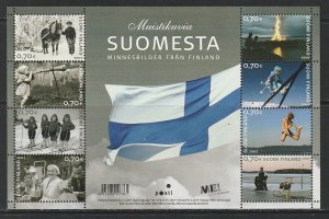 2007 Finland - Sc 1297 - MNH VF - Mini Sheet - Independence