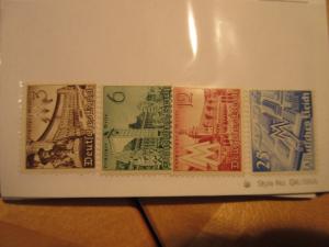 GERMANY  Scott  494-497 set  LotG3  MINT NEVER HINGED  Cat $8