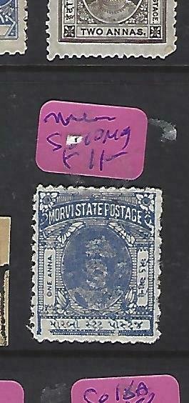  INDIA NATIVE STATE MORVI  (PP0409B)  1A  SG 10   MOG