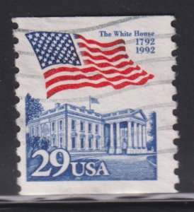 United States 2609 The White House Coil 1992