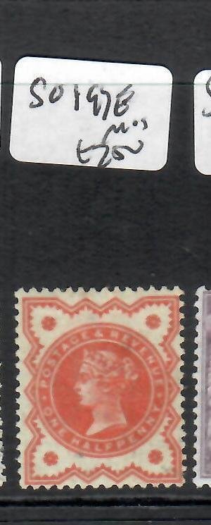 GREAT BRITAIN QV JUBILEE 1/2D ORANGE   SG 197   MOG   PP0610H