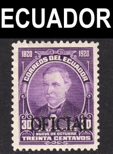 Ecuador Scott O148 VF mint OG HH.  FREE...