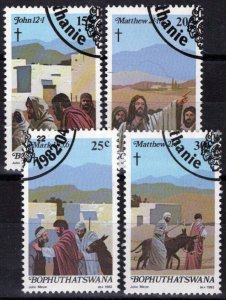 ZAYIX South Africa Bophuthatswana 88-91 CTO Easter Bible Apostles 092022S115M 