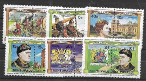 Tuvalu #25-30 MNH Stamp Set - CAT VALUE $3.75
