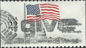 # 2116 USED FLAG OVER CAPITOL DOME