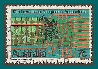 Australia 1972 Accountants, used  531,SG522