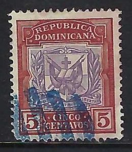 Dominican Republic 129 VFU ARMS V033-6