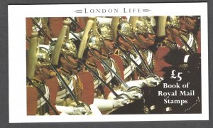 GB SGDX11 1990 LONDON LIFE £5 BOOKLET MINT