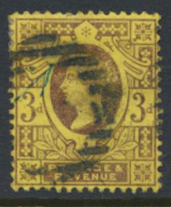 GB QV  SG 202    SC# 115 Used  1887 see details & scans          