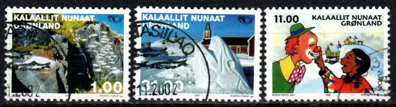 Greenland #394-6 F-VF Used CV $16.40 (X5555)