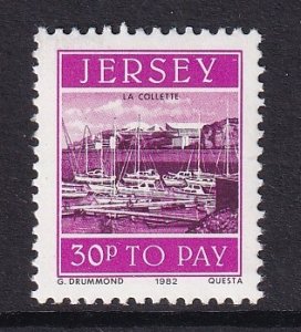 Jersey  #J44   MNH  1982  postage due 30p