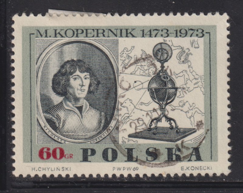 Poland 1660 Nicolaus Copernicus 60GR 1969