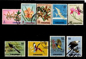 Singapore #62-69  Single (Complete Set)