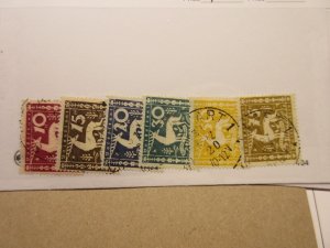 German States WURTTEMBERG Scott O53-O58 SET USED Lot11 Cat $9.60