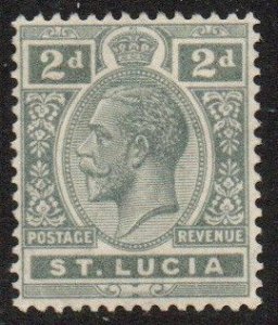 St. Lucia Sc #66 Mint Hinged