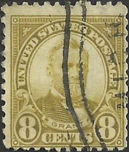 # 640 Used Olive Green Ulysses S. Grant