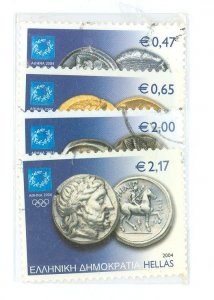 Greece #2113-2116 Used Single (Complete Set)