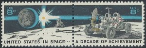 Scott: 1434-1435 United States - Space Achievements - MNH