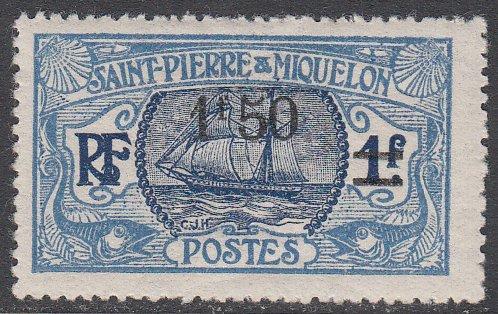 St. Pierre & Miquelon 128 MH CV $4.00