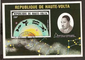 UPPER VOLTA HAUTE-VOLTA  FAMOUS PERSON, NOBEL PRIZE WINNER - MARTIN LUTHER KI...