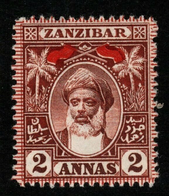 ZANZIBAR SG191 1899 2a RED-BROWN MTD MINT