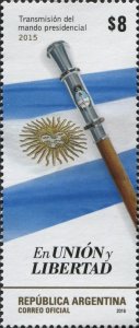 Argentina 2016 MNH Stamps Scott 2778 Flag President Elections