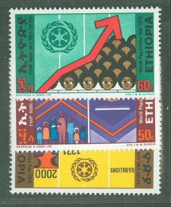 Ethiopia #709-11 Mint (NH) Single (Complete Set)