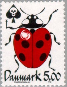 Denmark 1998 #1091 MNH. Insect