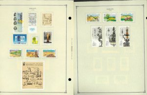 Israel 1948-1999 M & U Hinged on Scott International Pages