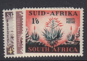SOUTH AFRICA, Scott 1195-197, MHR