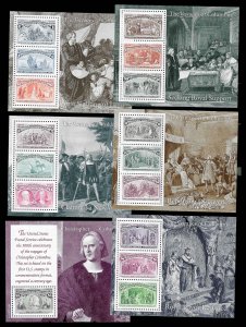PCBstamps  US #2624/2629 SS 1c/$5 The First Voyages of Columbus, MNH, (11)