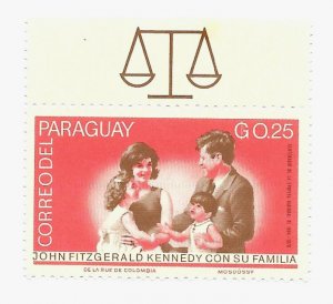 Paraguay 1965 - MNH + Tab - Scott #888