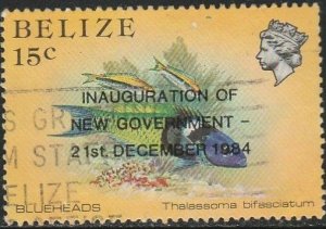 Belize, #762B Used From 1985