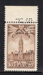 Canada O10-257 Perfin VF MNH