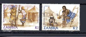 Zambia 252-253 used