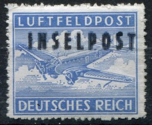 Germany Rhodes Island  Mi.# 8 B II  MNH