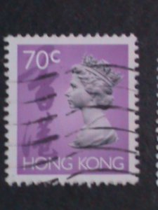 ​HONG KONG-1992-7- SC# 630//618 QUEEN ELIZABETH II USED SET VERY FINE