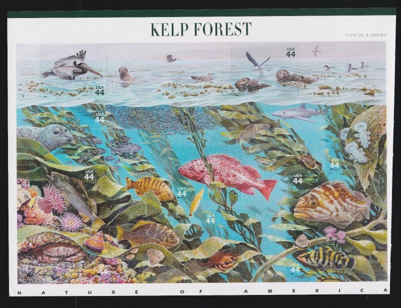 US 3293//4474 Nature of America COMPLETE SET 1-12 Mint Sheets NH Self-Adhesive