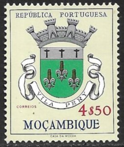 MOZAMBIQUE 1961 4.50e ARMS Issue Sc 418 MNH