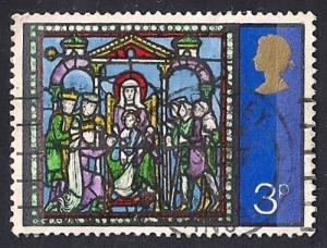 Great Britain #662 3P Adoration of Kings used EGRADED VF 78