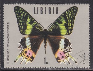 Liberia 683 Tropical Butterflies 1974